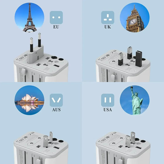 Universal Travel Adapter with USB