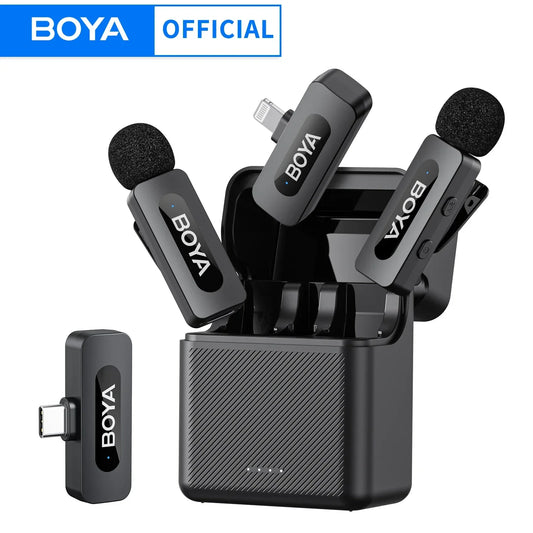 Wireless Lavalier Mic for All Devices