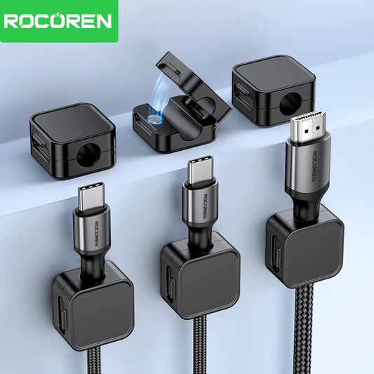 Rocoren Magnetic Cable Organizer Clips