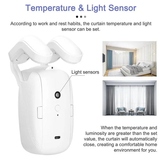 Smart WiFi Bluetooth Curtain Opener