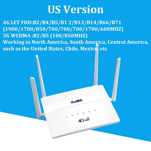 4G LTE Dual-Band WiFi Router