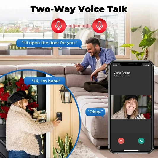 Tuya Wireless Video Doorbell Camera
