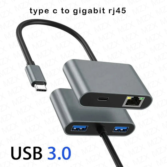 USB-C Gigabit Ethernet Hub Dock