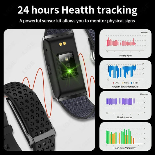 Fitness Smart Watch with Heart Monitor