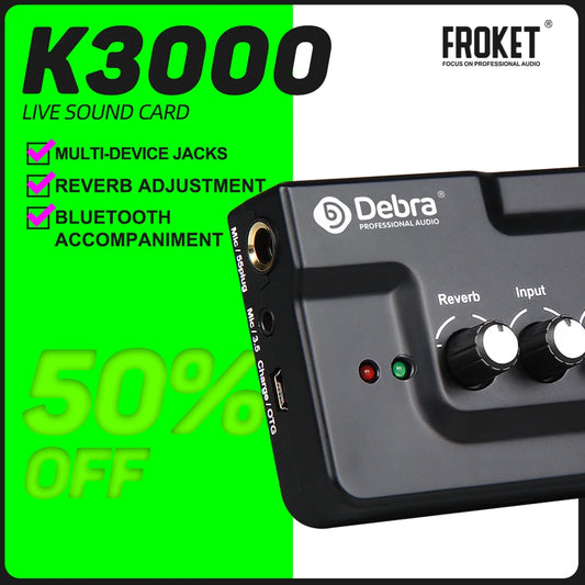 K3000 Live Broadcast Audio Mixer