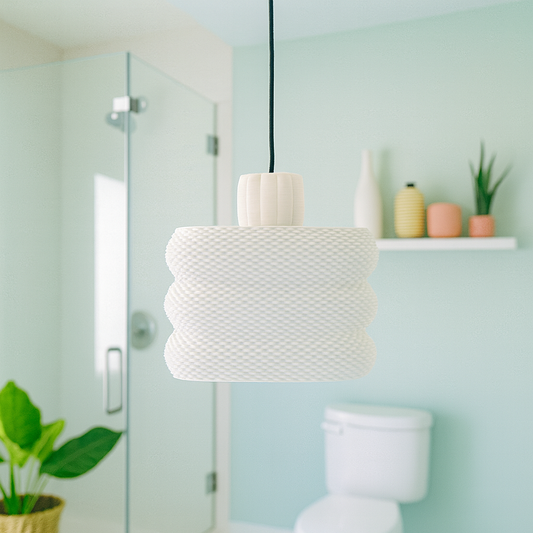 Silk Lantern Pendant Lamp