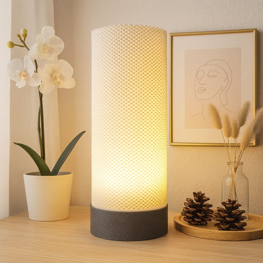 Woven Glow Portable Table Lamp