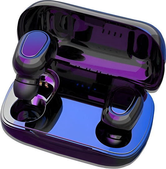 AMAN ENTERPRISES Portable TWS Bluetooth L-21 Earbuds Bluetooth Headset